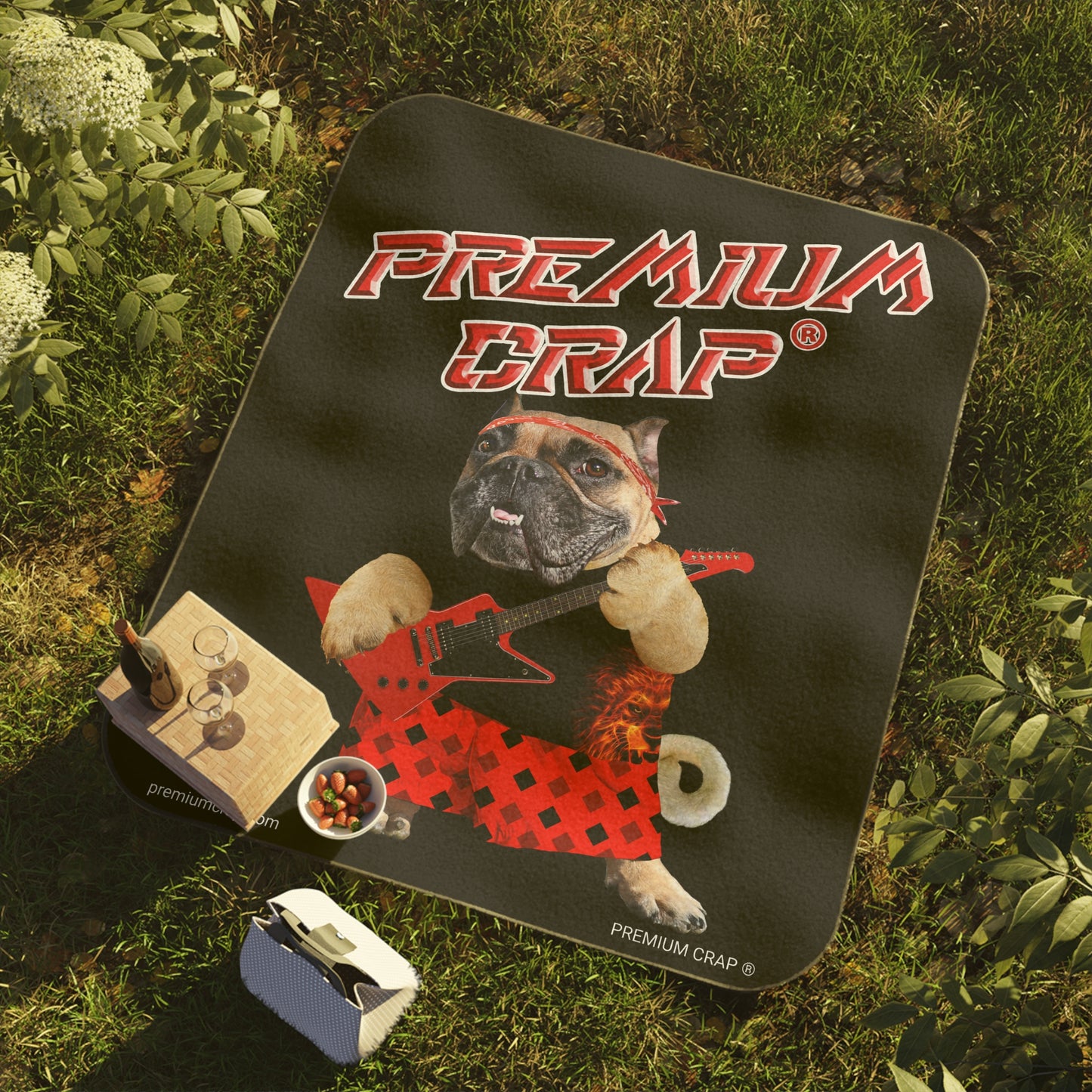 Premium Crap III Picnic Blanket