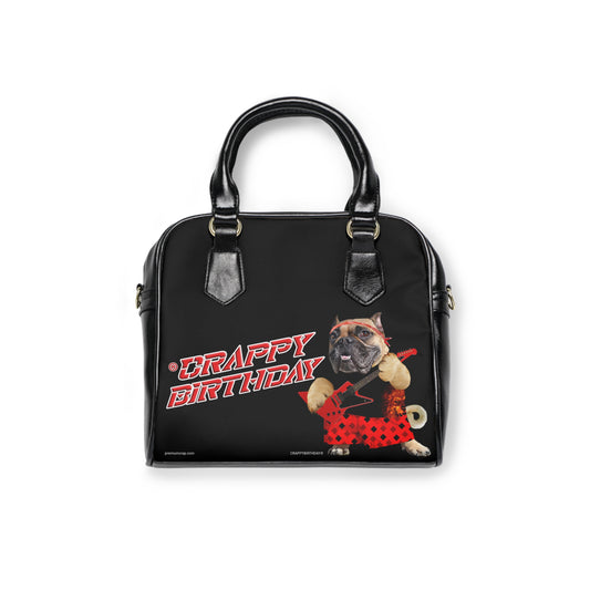 Crappy Birthday II Shoulder Handbag