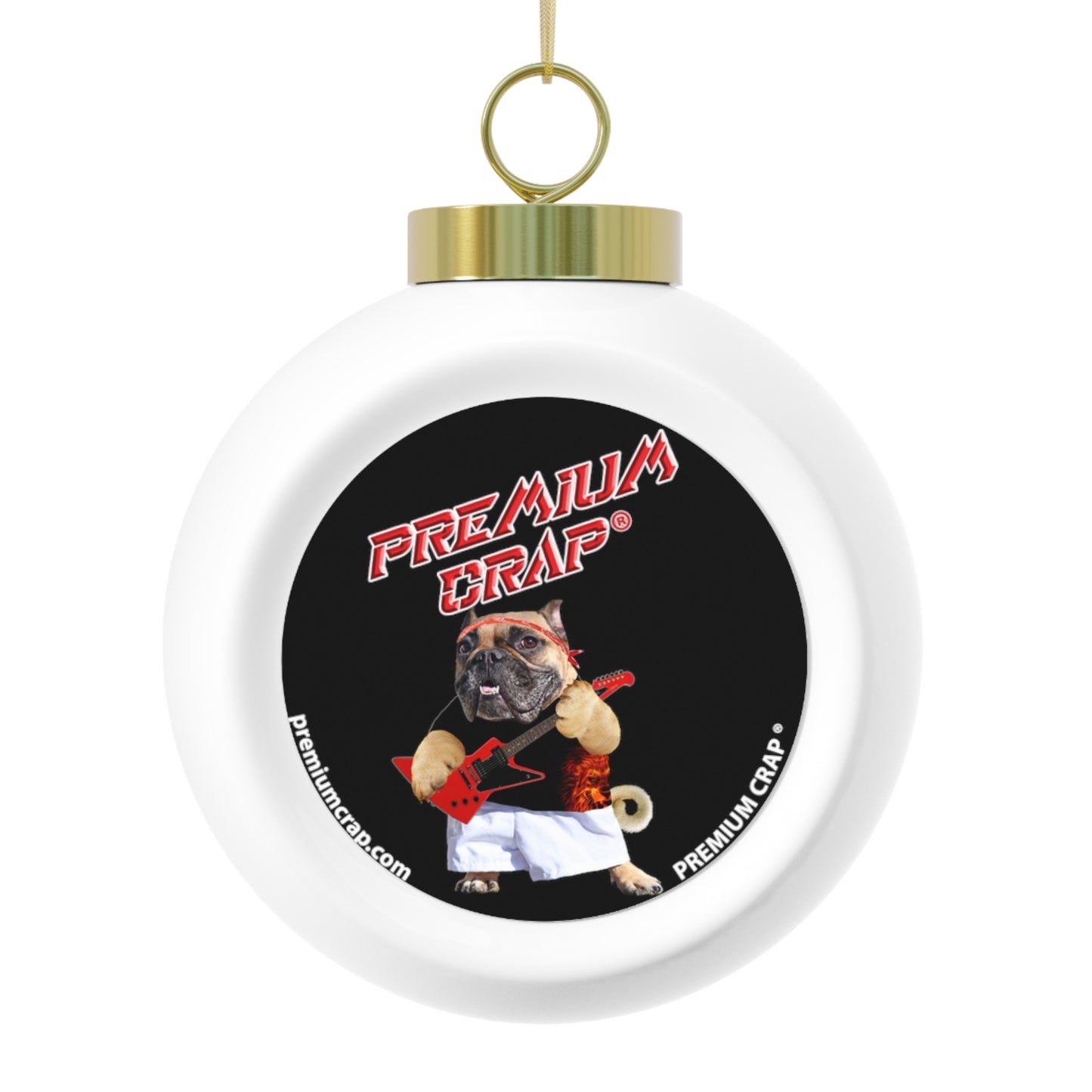 Premium Crap Christmas Ball Ornament