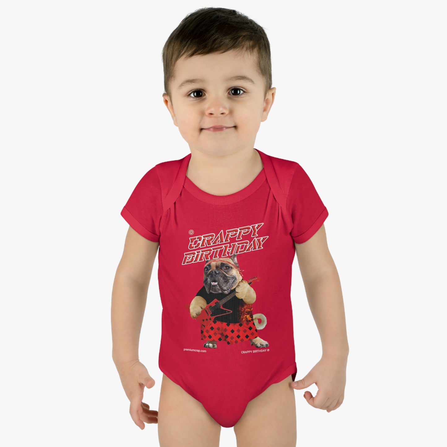 Crappy Birthday II Infant Baby Rib Bodysuit