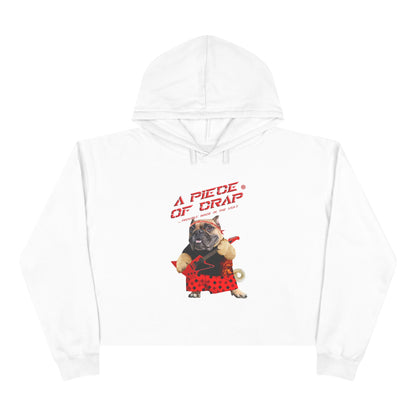 A Piece of Crap Cropped Hoodie