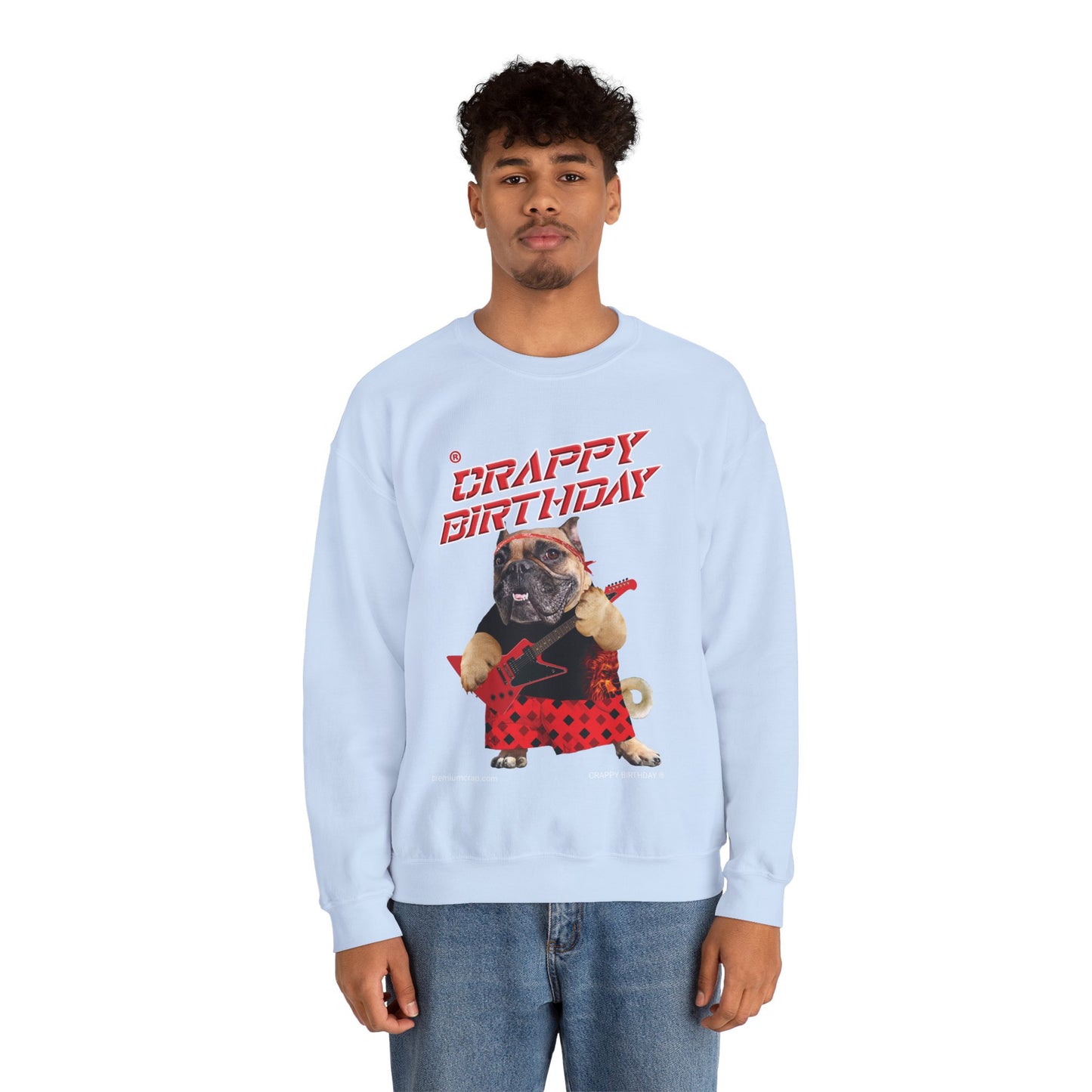 Crappy Birthday II Men's Heavy Blend Crewneck Sweatshirt