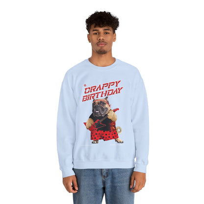 Crappy Birthday II Men's Heavy Blend Crewneck Sweatshirt