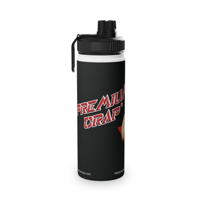Premium Crap III Stainless Steel Water Bottle, Sports Lid