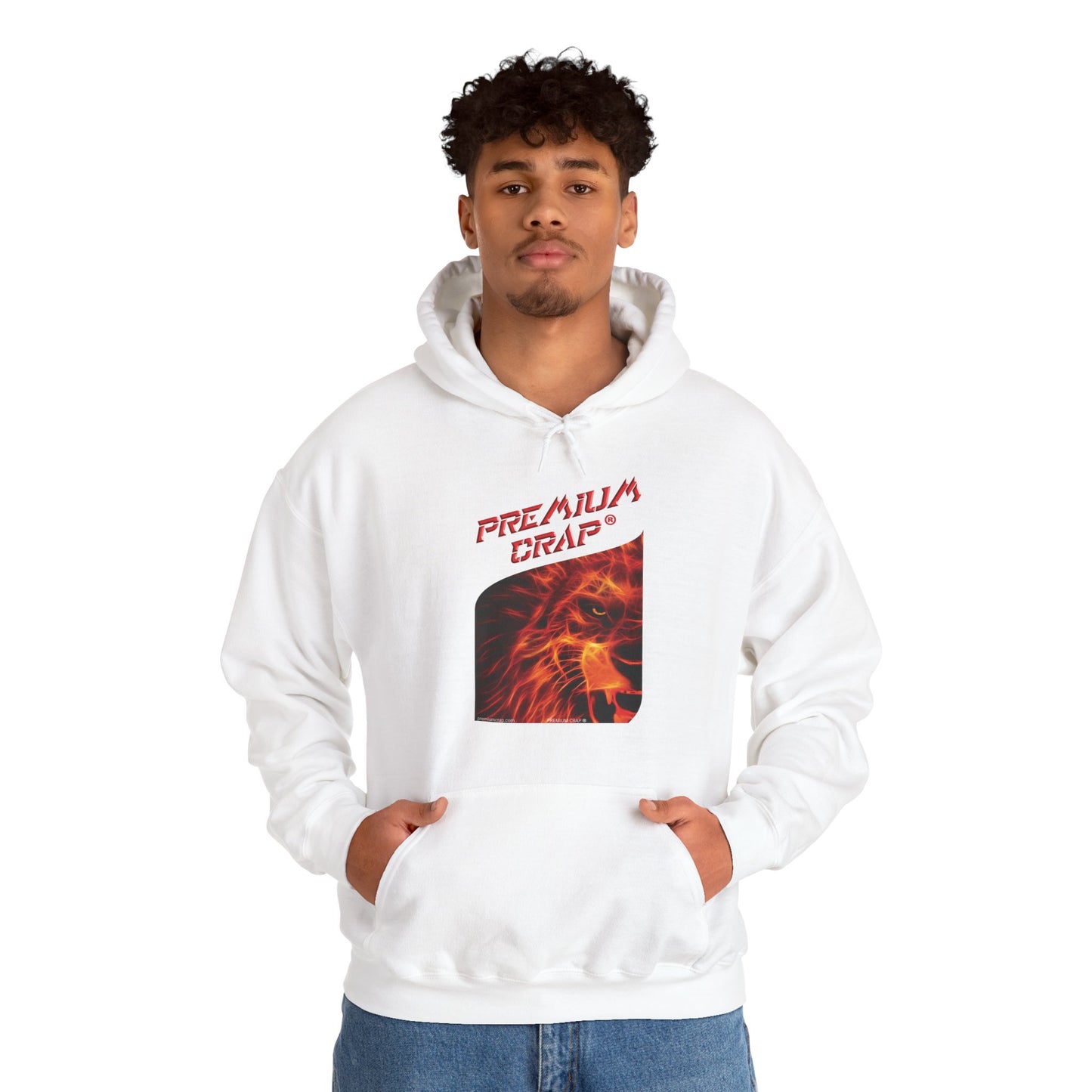 Premium Crap Men's Heavy Blend Hooded Sweatshirt