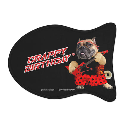 Crappy Birthday II Pet Feeding Mat