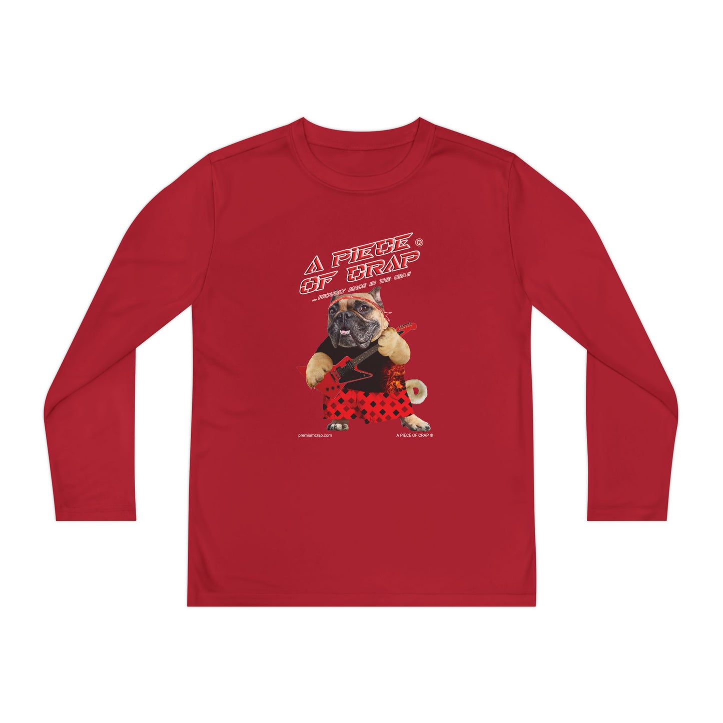 A Piece Of Crap II Youth Long Sleeve Competitor Tee