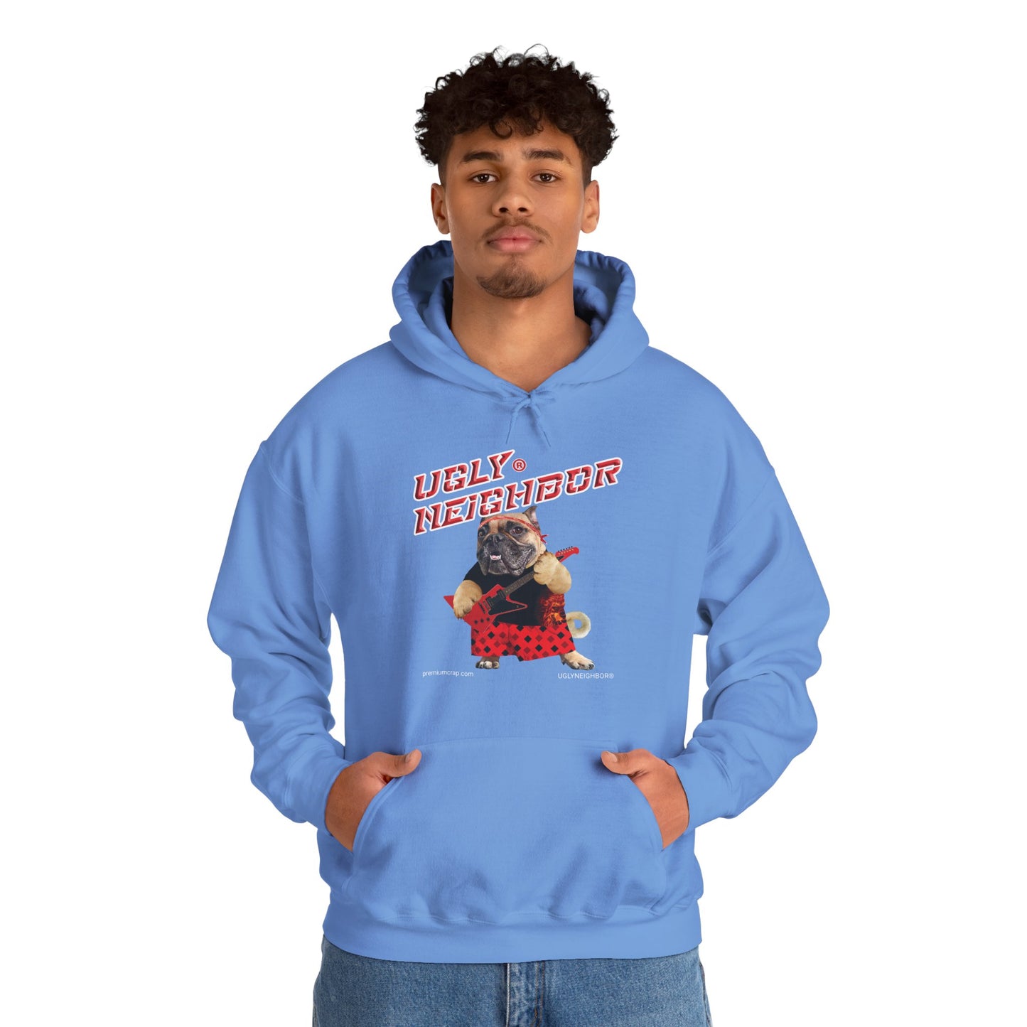 Ugly Neighbor II Men's Heavy Blend Hooded Sweatshirt