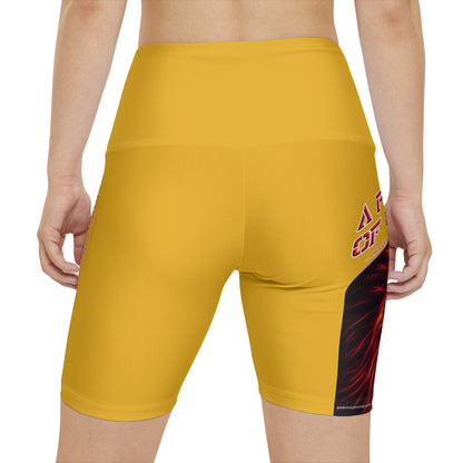 A Piece Of Crap WorkoutWit Shorts - Yellow