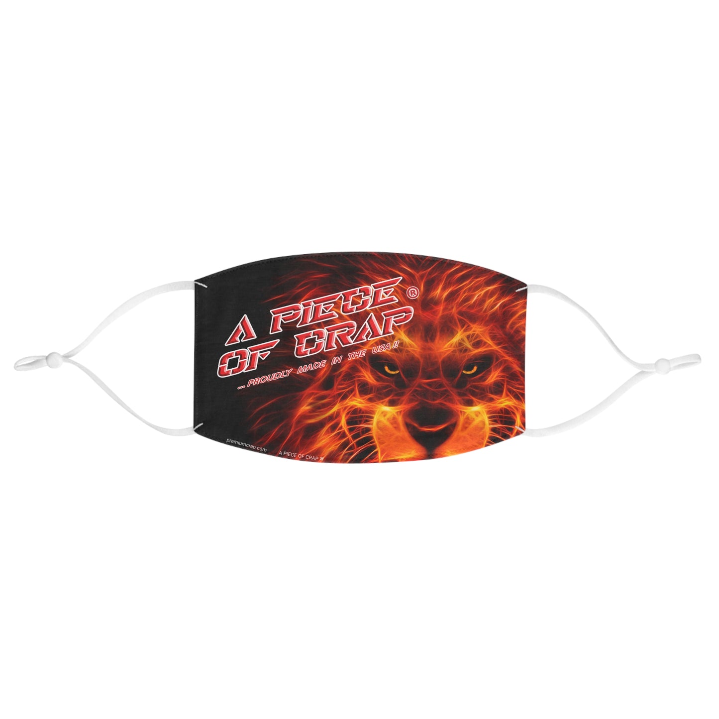 A Piece Of Crap Fabric Face Mask