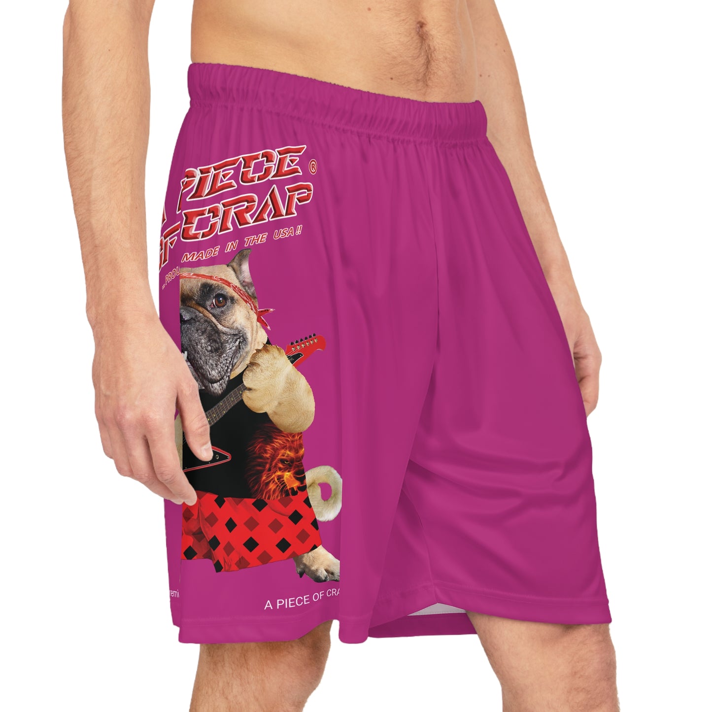 A Piece of Crap II Basketball Shorts