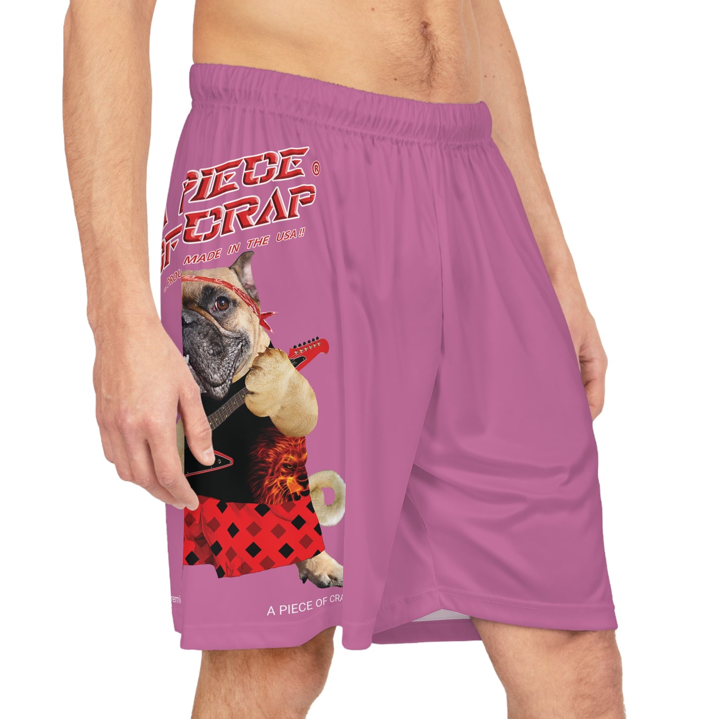 A Piece of Crap II Basketball Shorts