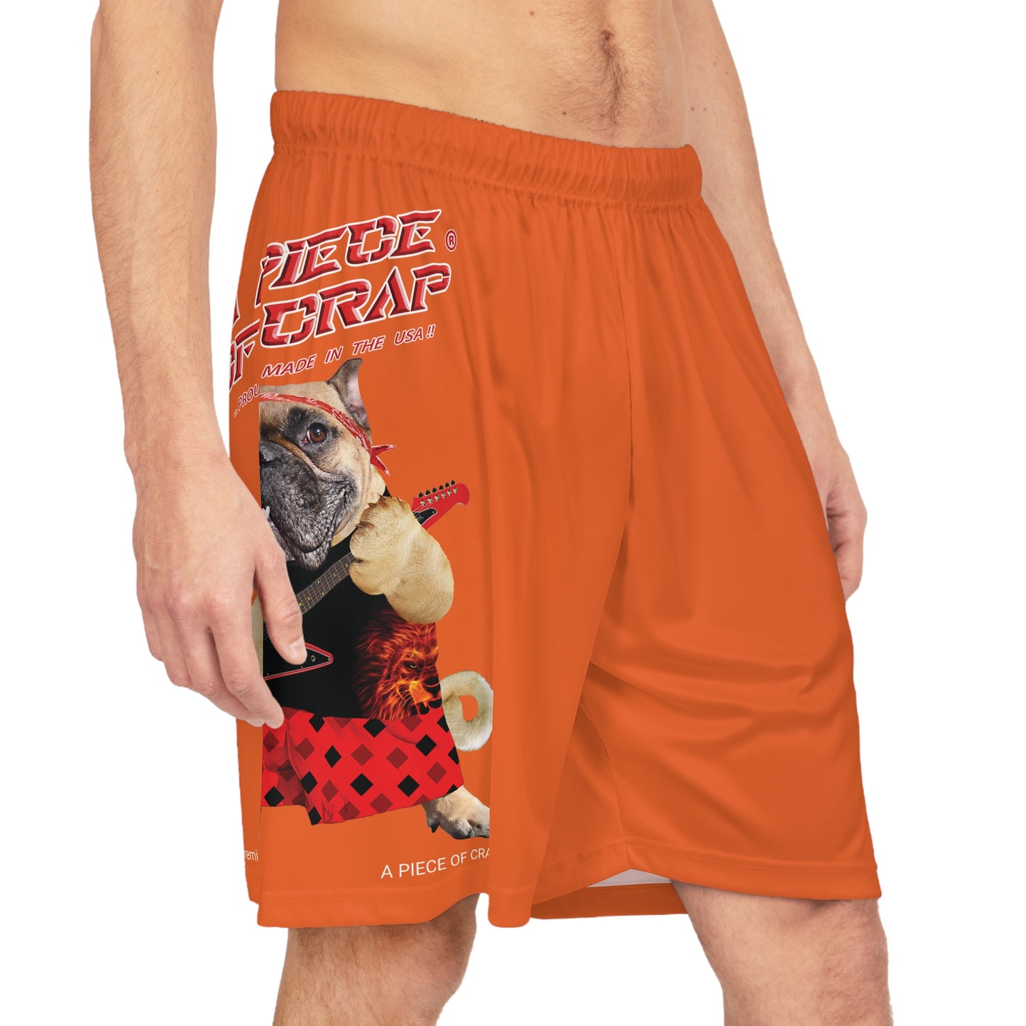 A Piece of Crap II Basketball Shorts