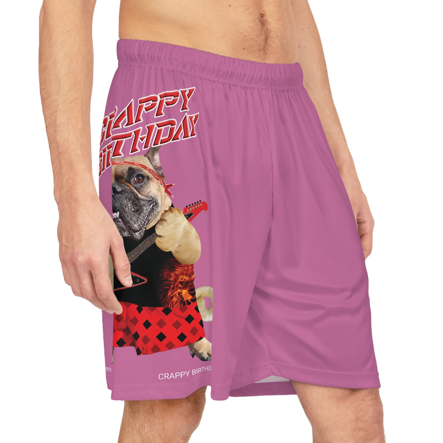 Crappy Birthday II Basketball Shorts