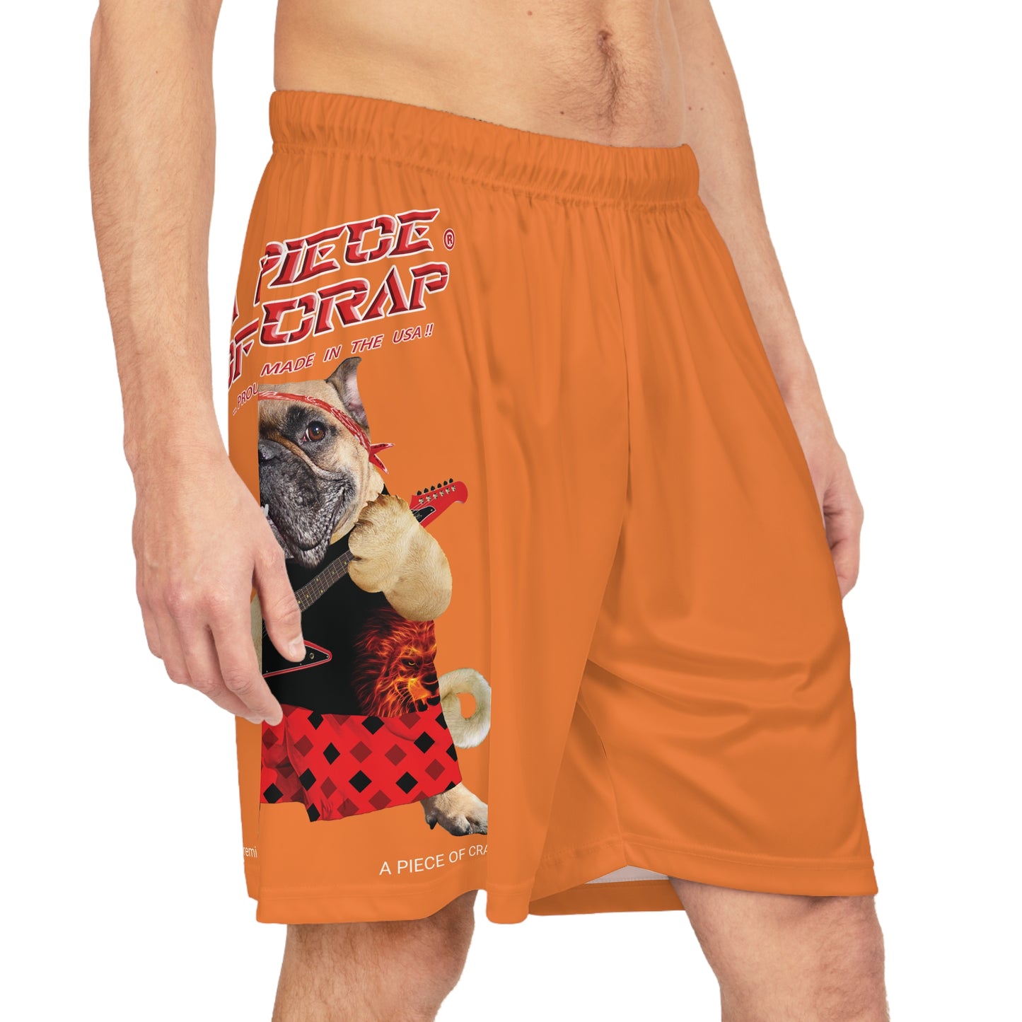 A Piece of Crap II Basketball Shorts
