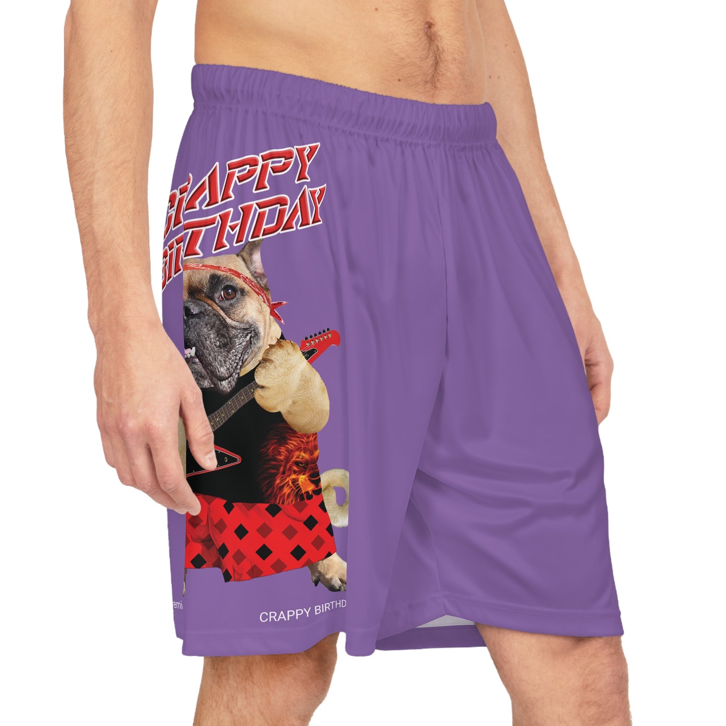 Crappy Birthday II Basketball Shorts