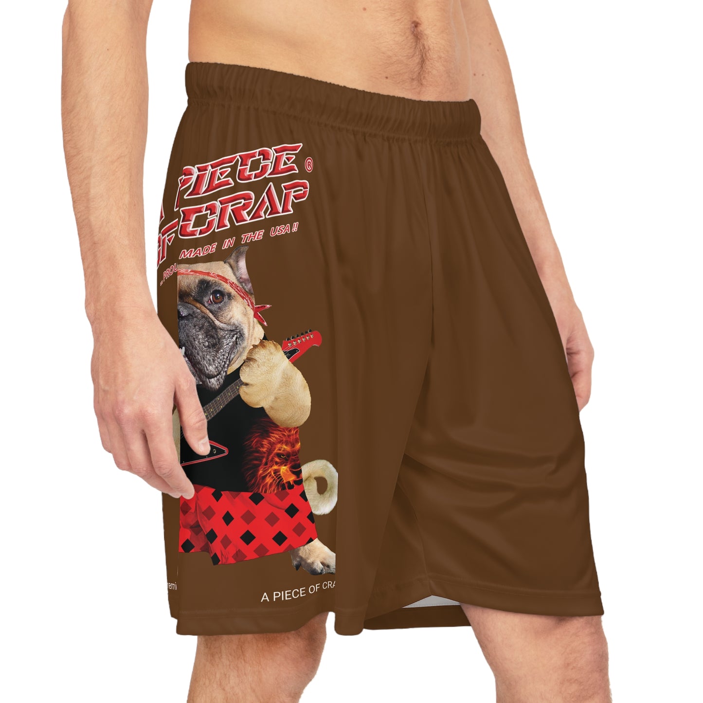 A Piece of Crap II Basketball Shorts