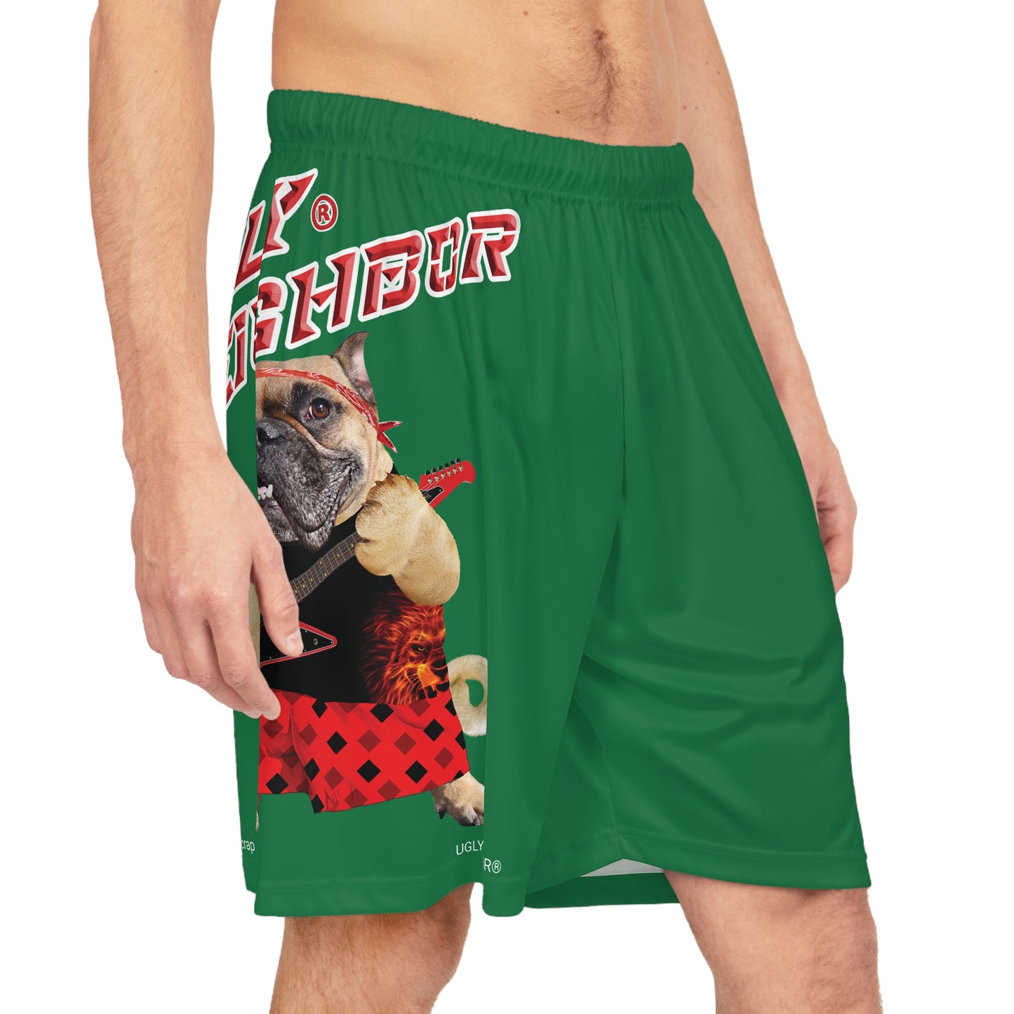 Ugly Neighbor II Basketball Shorts