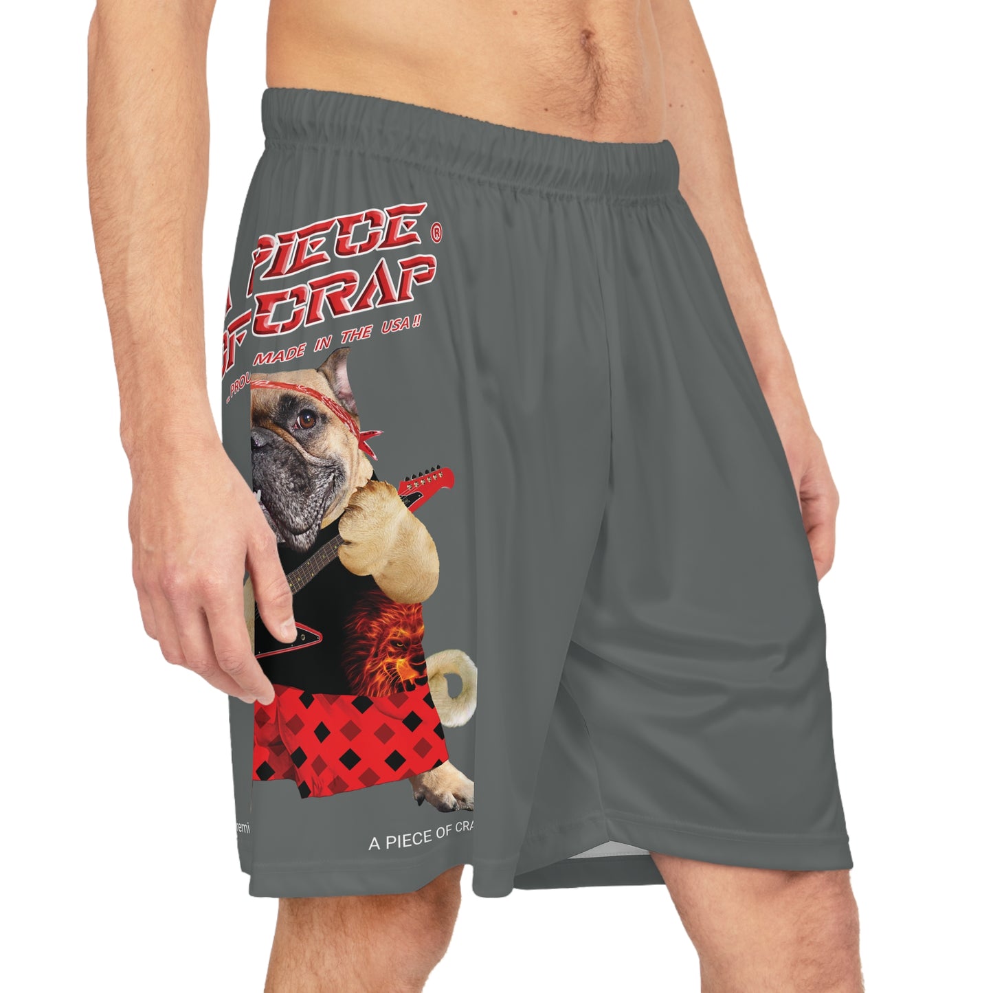 A Piece of Crap II Basketball Shorts