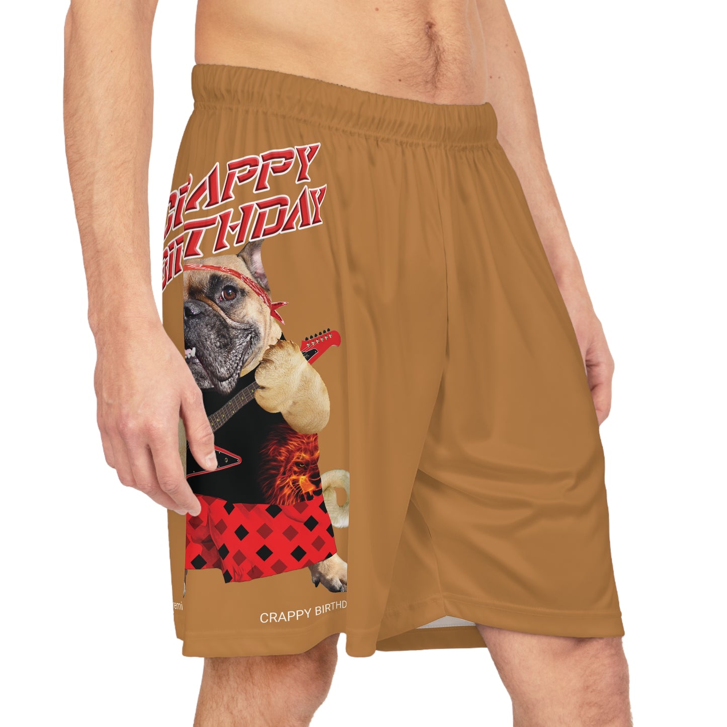 Crappy Birthday II Basketball Shorts
