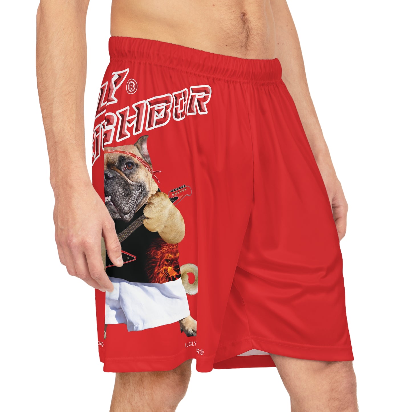 Ugly Neighbor Basketball Shorts