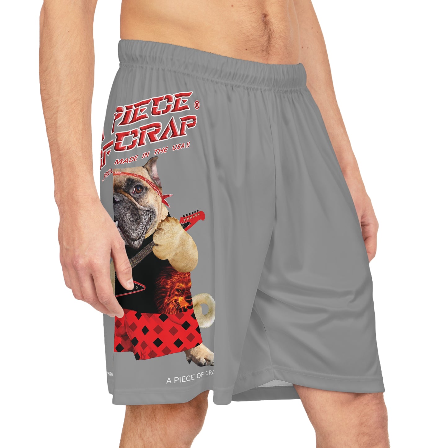 A Piece of Crap II Basketball Shorts