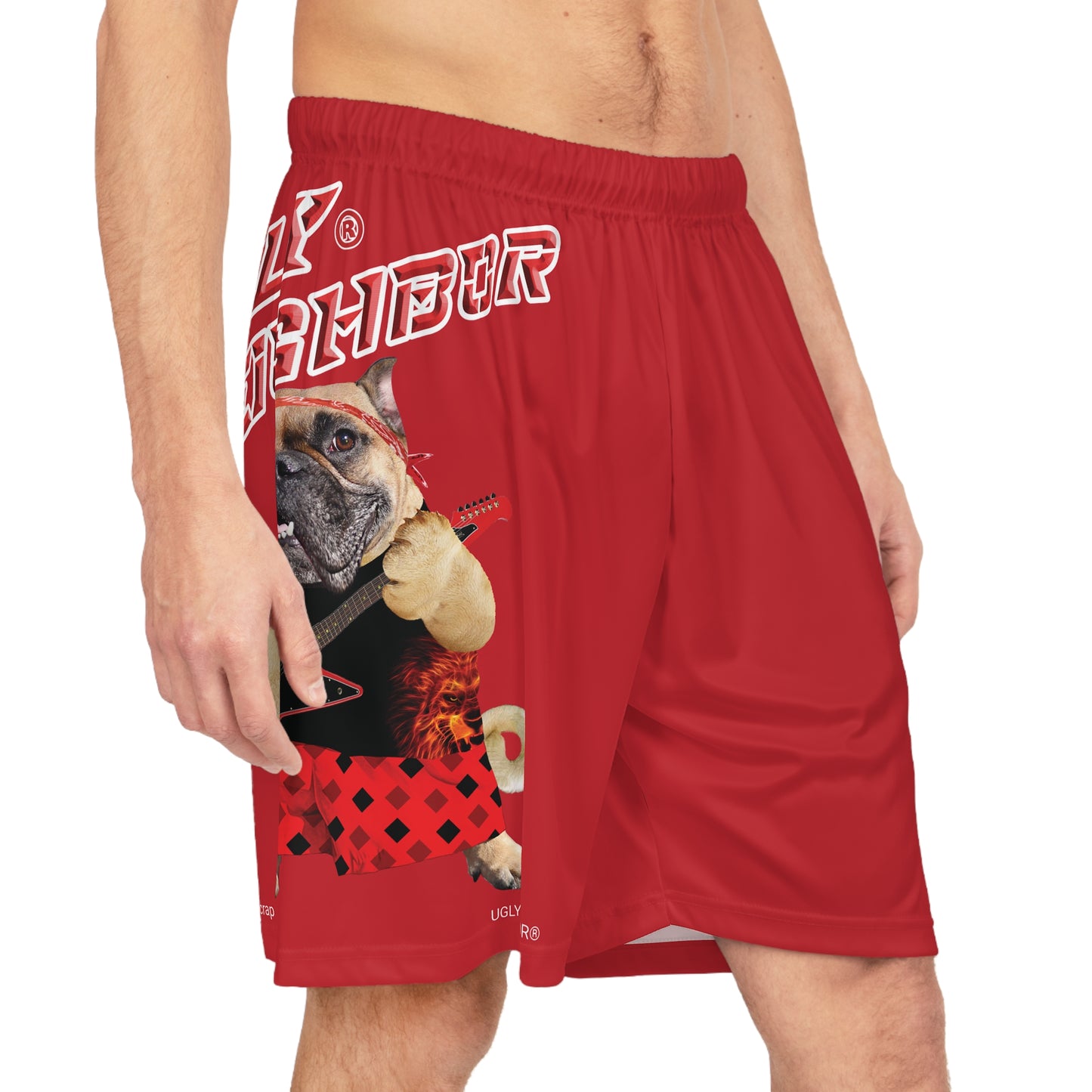 Ugly Neighbor II Basketball Shorts