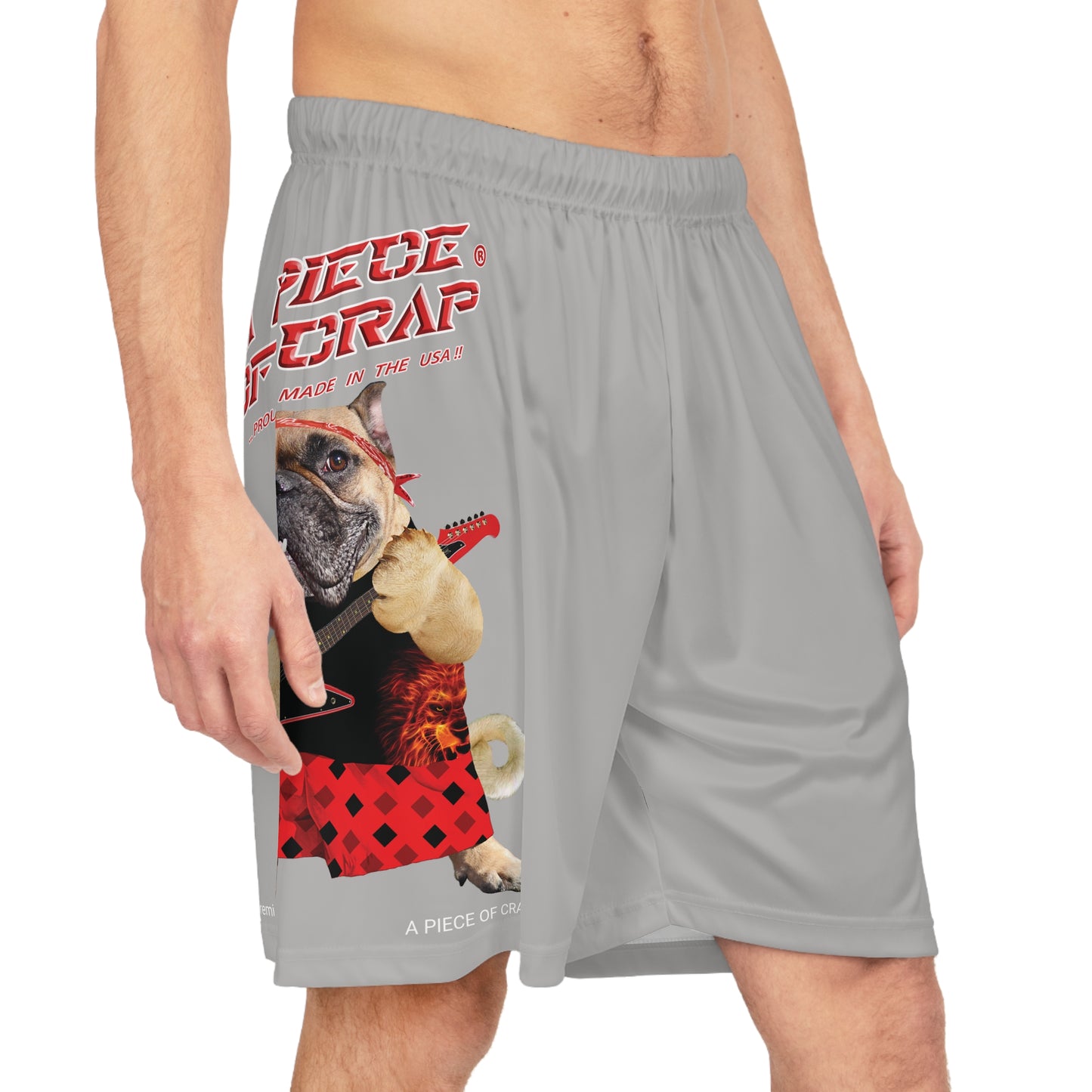 A Piece of Crap II Basketball Shorts
