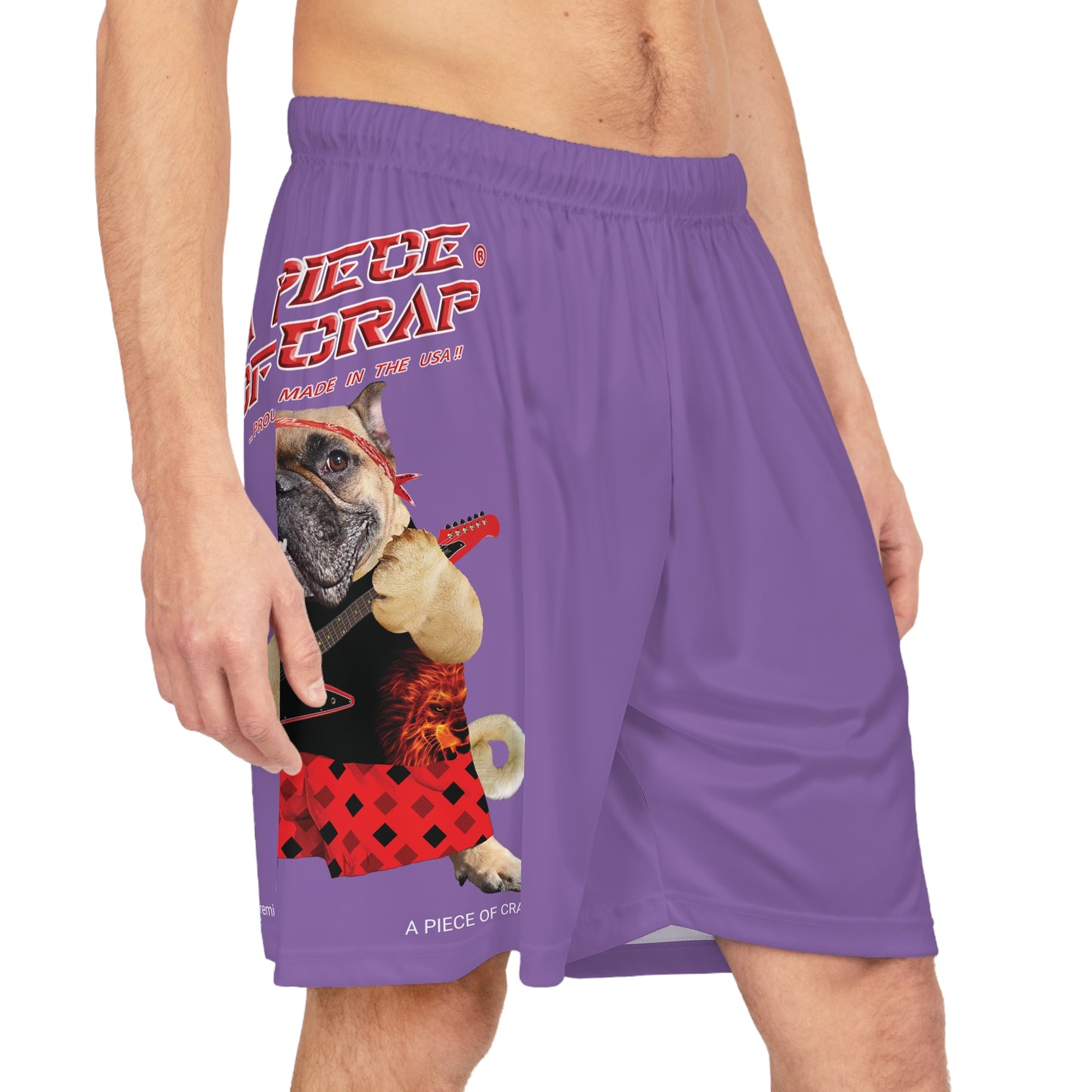 A Piece of Crap II Basketball Shorts