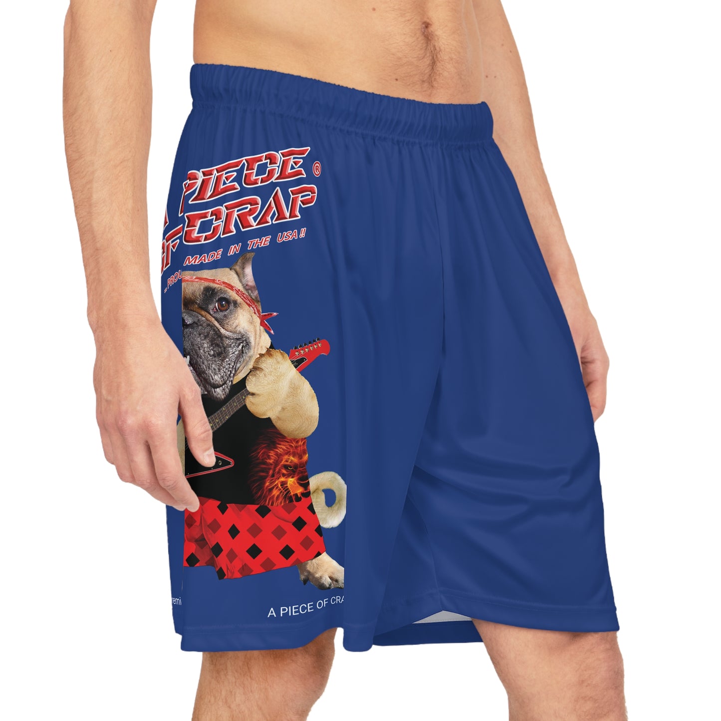 A Piece of Crap II Basketball Shorts