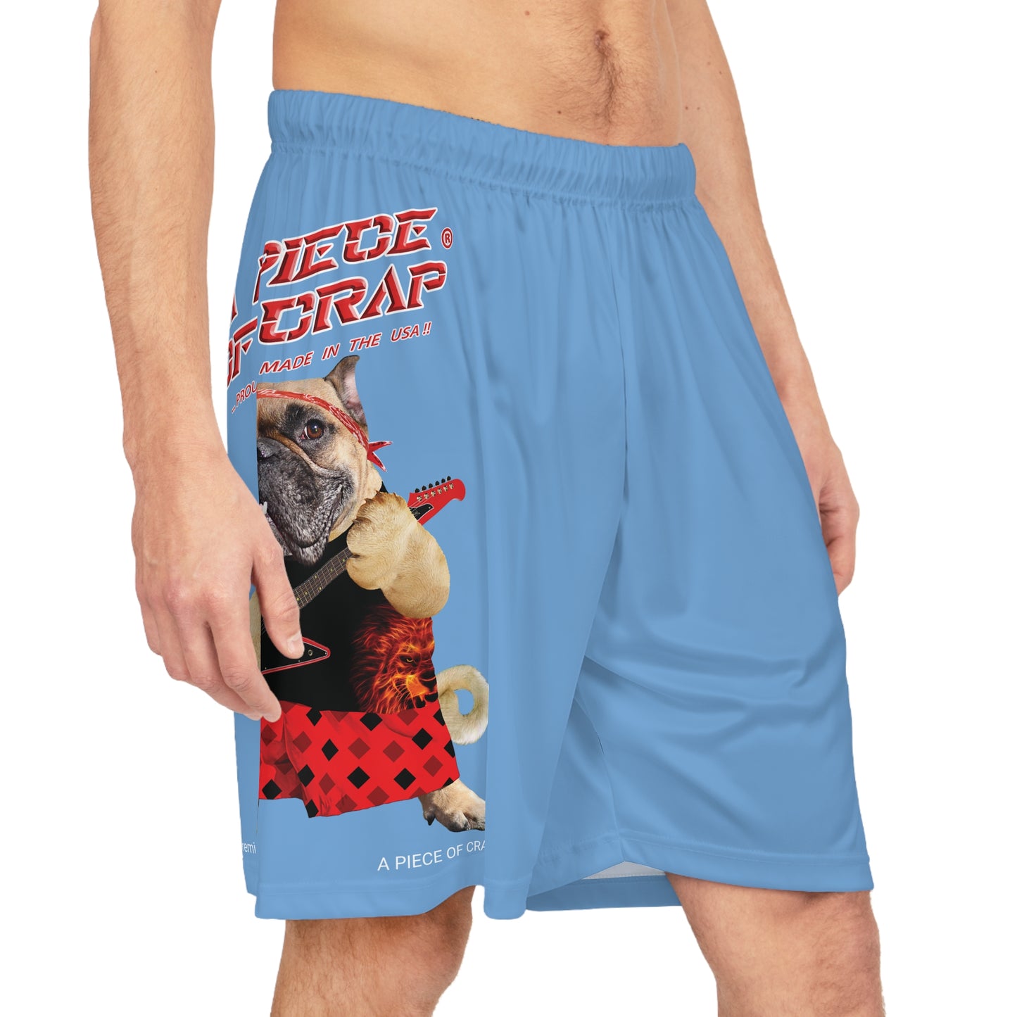 A Piece of Crap II Basketball Shorts