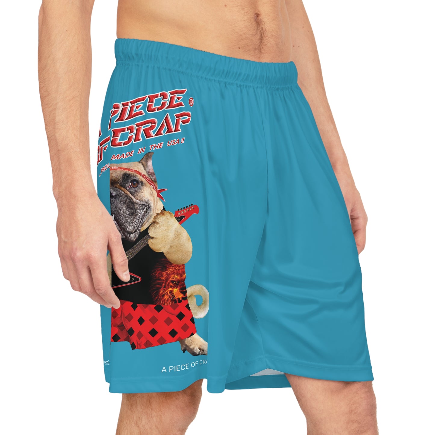 A Piece of Crap II Basketball Shorts