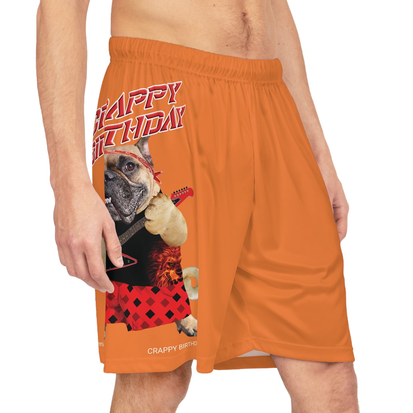 Crappy Birthday II Basketball Shorts