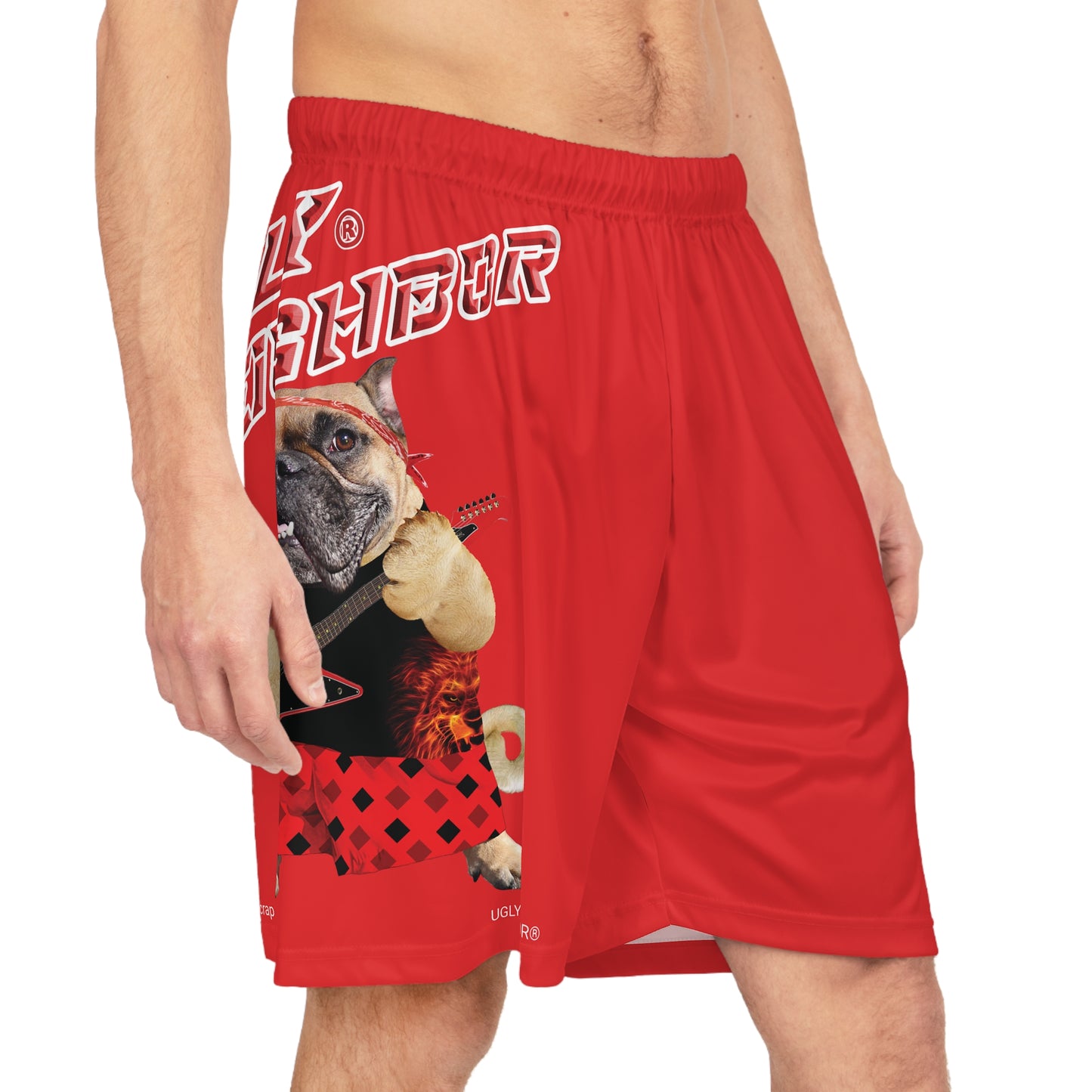 Ugly Neighbor II Basketball Shorts