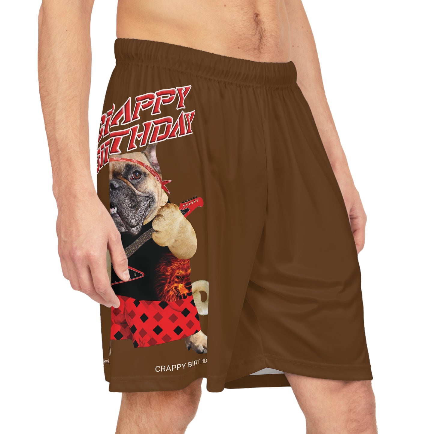 Crappy Birthday II Basketball Shorts