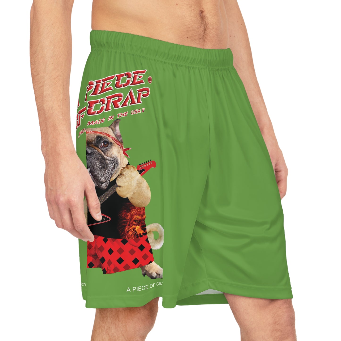 A Piece of Crap II Basketball Shorts