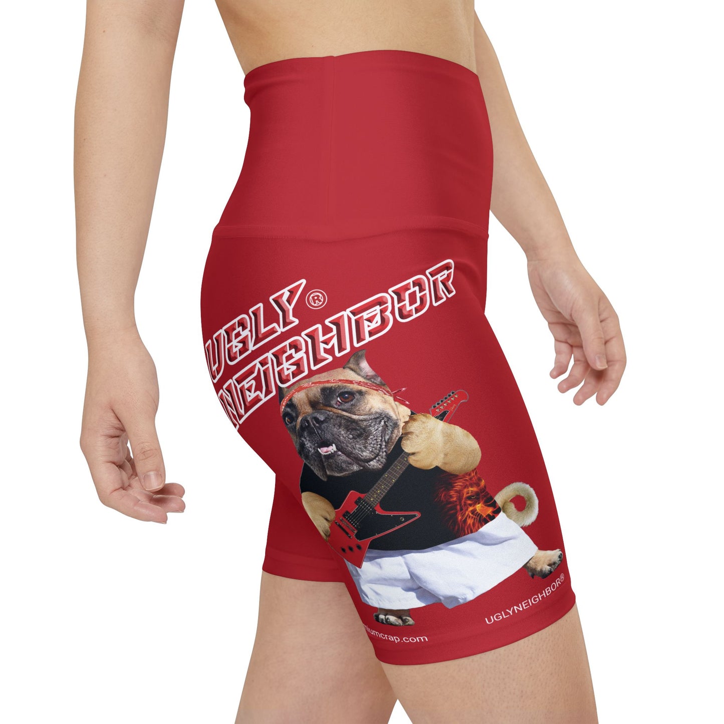 Ugly Neighbor Women's Workout Shorts