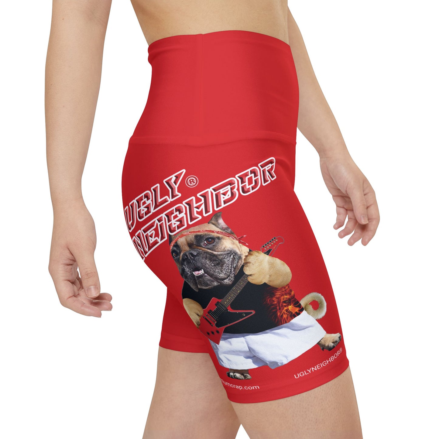Ugly Neighbor Women's Workout Shorts