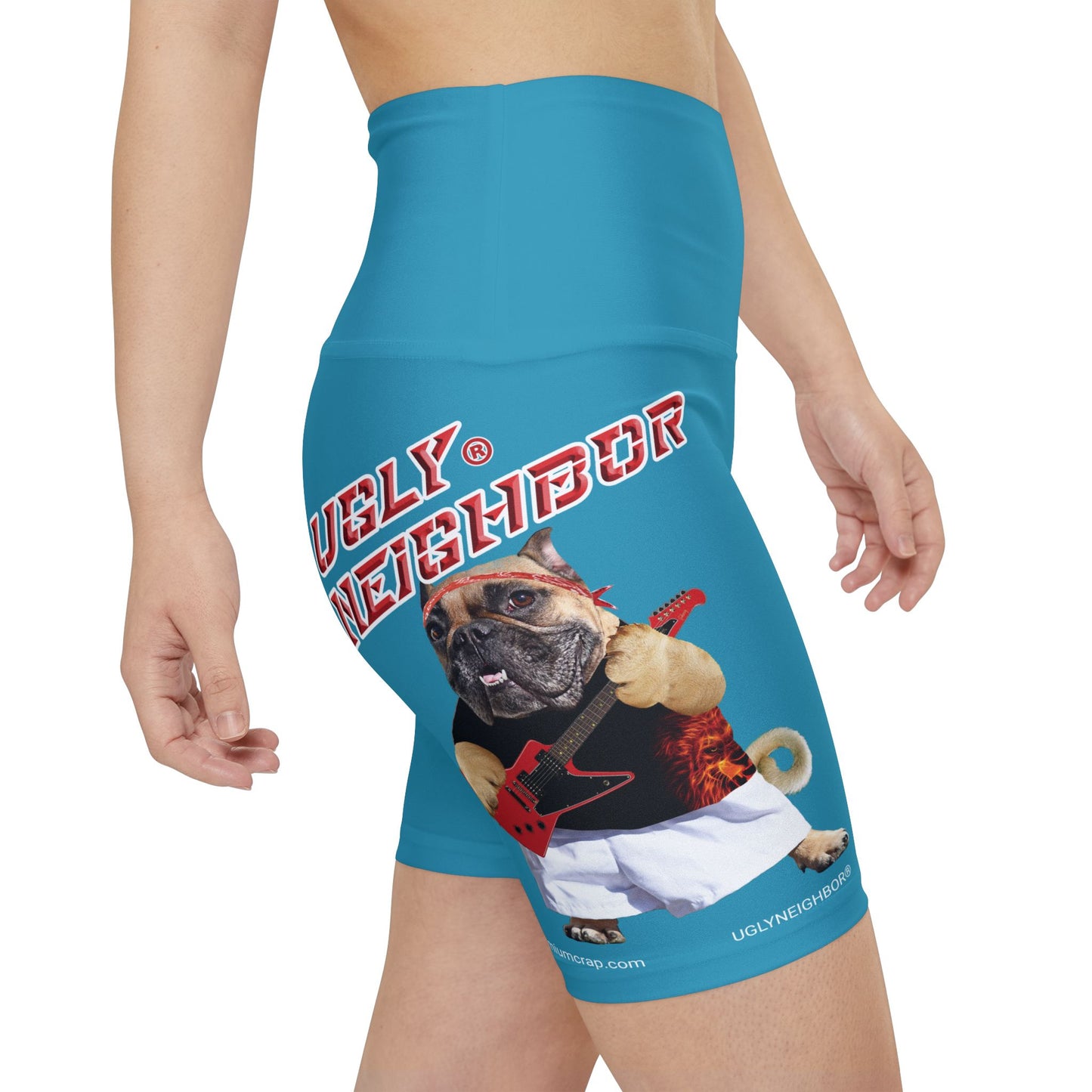 Ugly Neighbor Women's Workout Shorts
