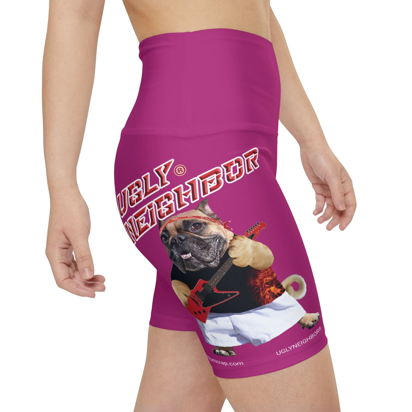 Ugly Neighbor Women's Workout Shorts