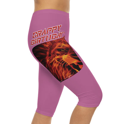 Crappy Birthday Women’s Capri Leggings