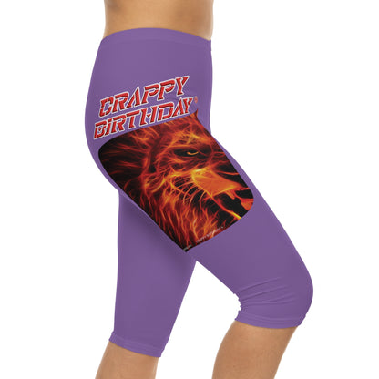 Crappy Birthday Women’s Capri Leggings