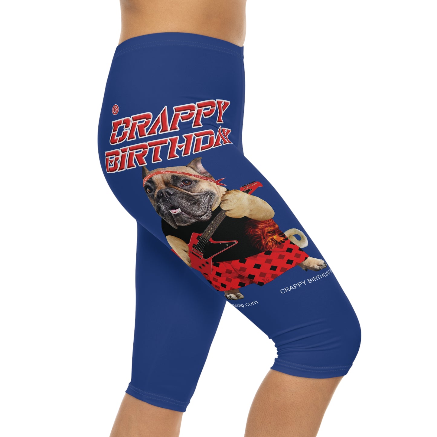 Crappy Birthday II Women’s Capri Leggings