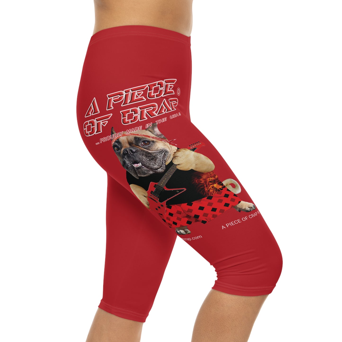 A Piece of Crap II Women’s Capri Leggings