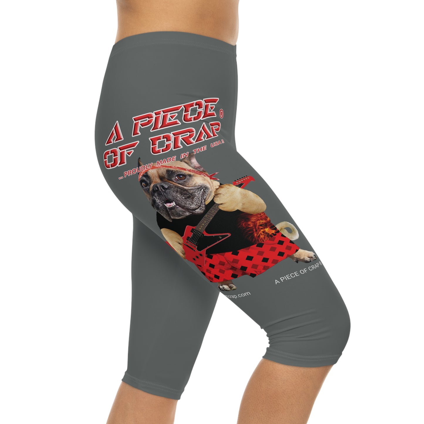A Piece of Crap II Women’s Capri Leggings