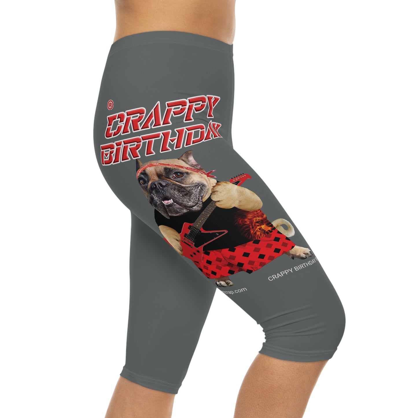 Crappy Birthday II Women’s Capri Leggings