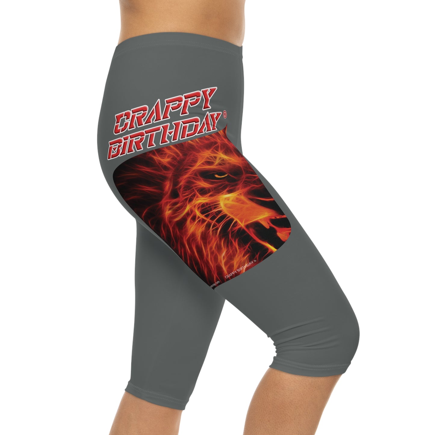 Crappy Birthday Women’s Capri Leggings