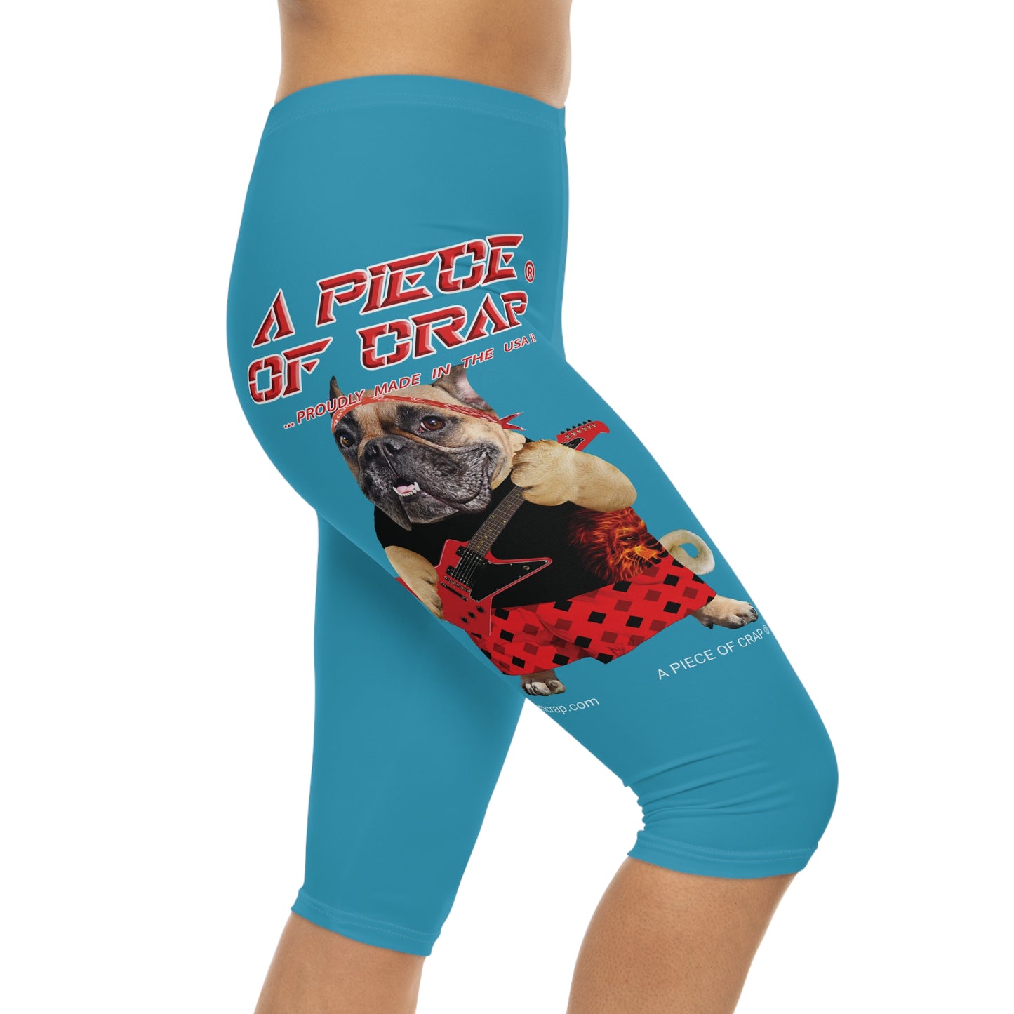 A Piece of Crap II Women’s Capri Leggings