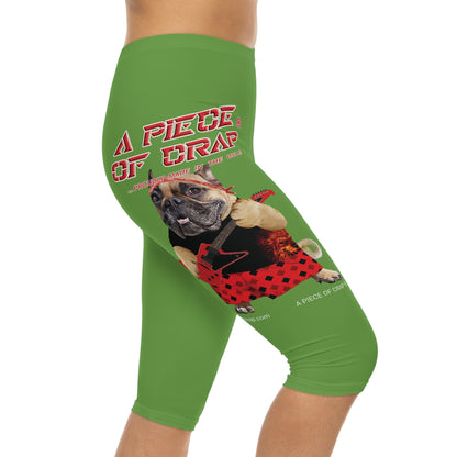 A Piece of Crap II Women’s Capri Leggings