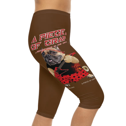 A Piece of Crap II Women’s Capri Leggings